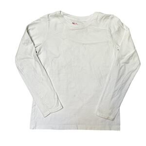 Hanes Long Sleeve Basic Tee Size M / 7-8
